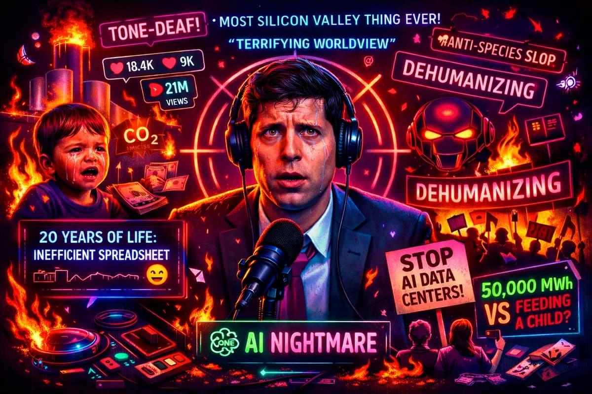 Billede for nyheden: Sam Altman sammenlignede dit barn med en computer og internettet eksploderede